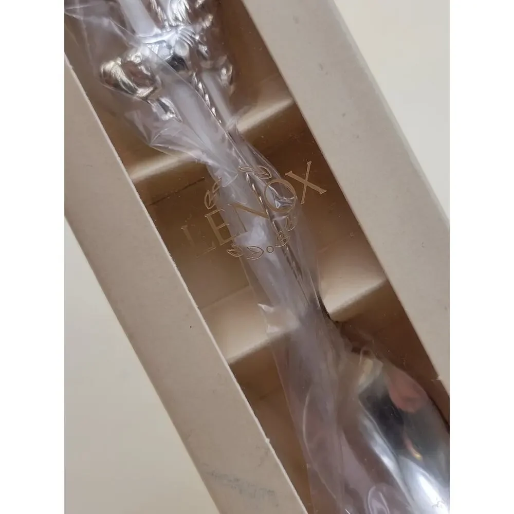 Lenox Baby Jewel Collection Carousel Infant Feeding Spoon Silver Plated 6178297